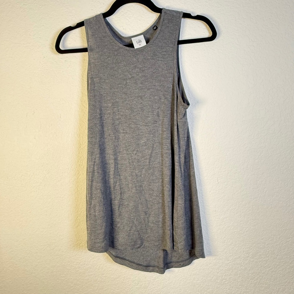 Cabi Gray Tank Top XS Sleeveless Casual Everyday Basic Layering